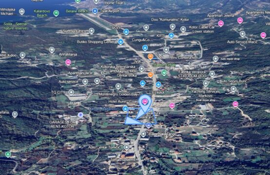 Land for the construction of a mixed-use commercial and residential building