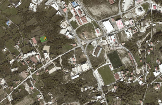 Urbanized plot near the Eco gas station in Radanovići